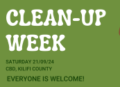 Clean-up week Card