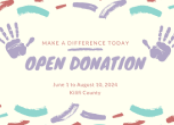 Open Donation Card